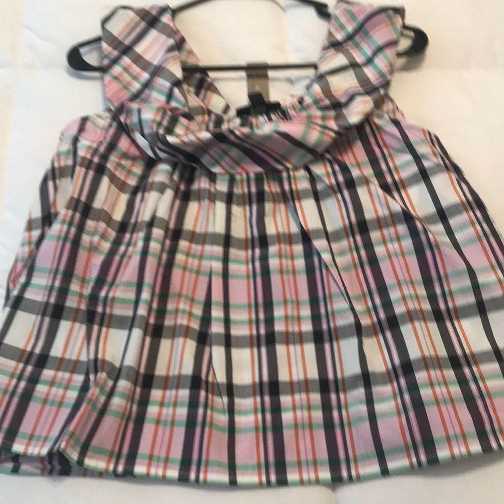 Jcrew plaid top